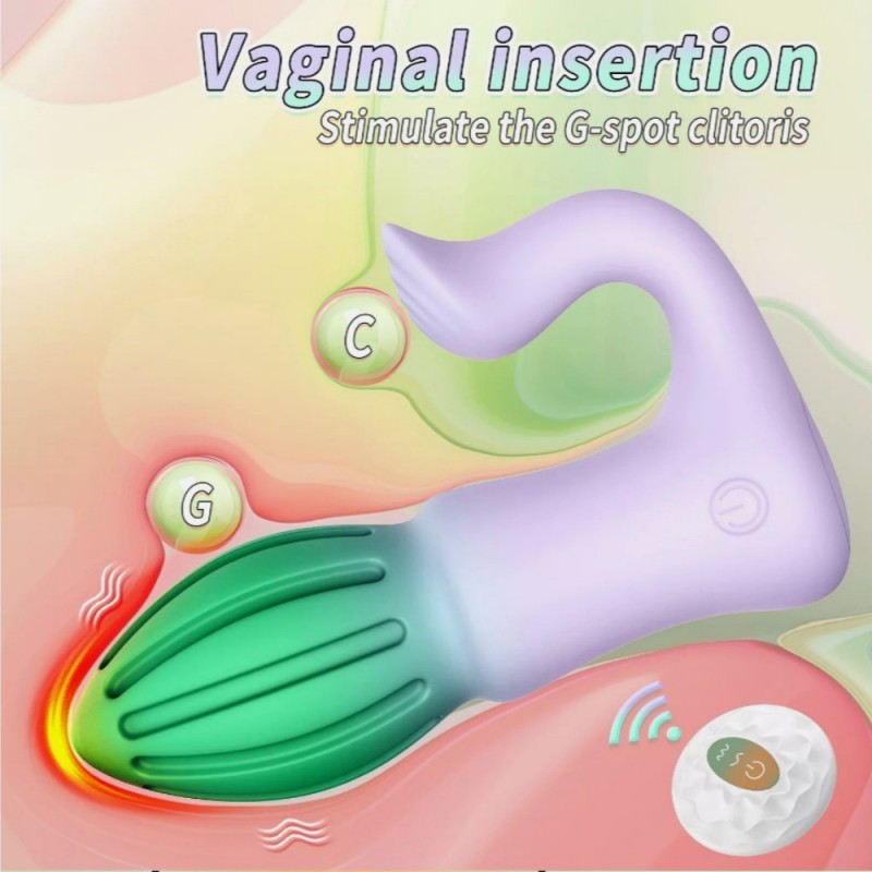 Rocket Prostate Massager G-Spot Toy With Remote Control