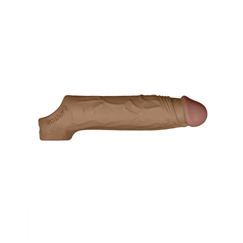 Shaft Model F Flexskin Penis Sleeve Silicone 7.8in Sheath