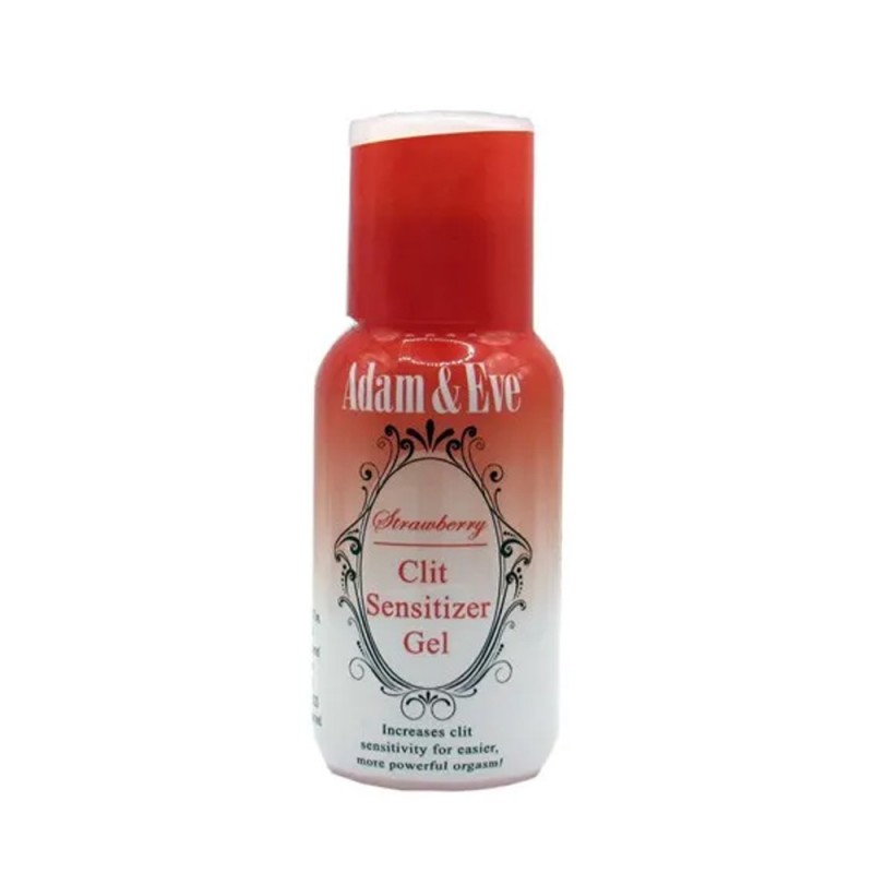 Adam & Eve Strawberry Lube Clit Sensitizer 1 oz.