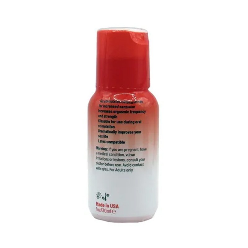 Adam & Eve Strawberry Lube Clit Sensitizer 1 oz.