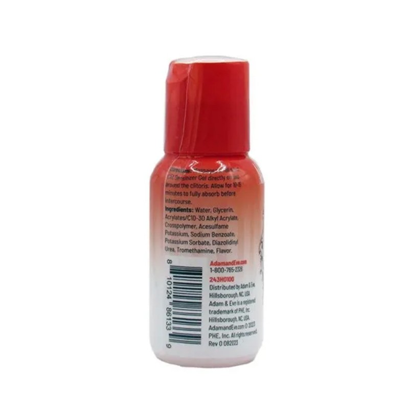 Adam & Eve Strawberry Lube Clit Sensitizer 1 oz.