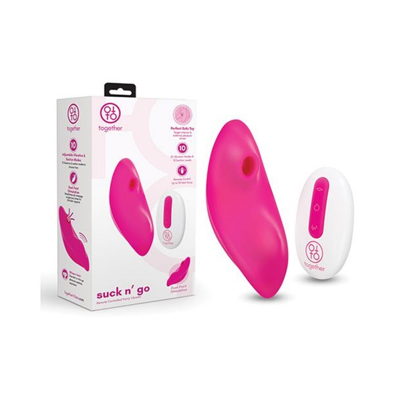 Suck n' Go Panty Wearable Vibrator with Remote Control