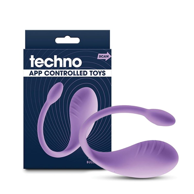 NS Novelties Techno Rave App Controlled Kegel VibratorNS Novelties Techno Rave App Controlled Kegel Vibrator