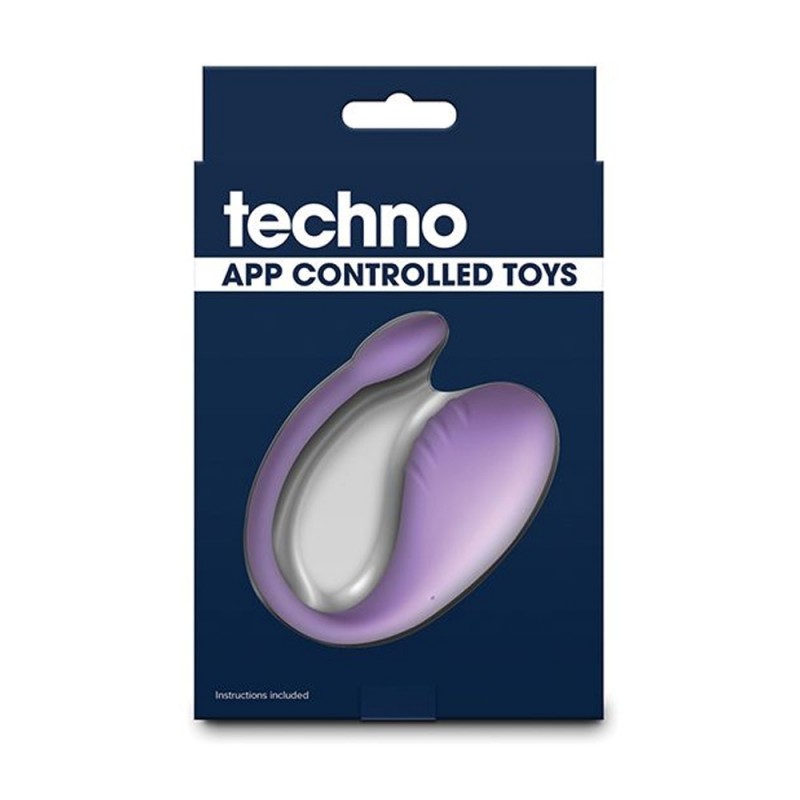 NS Novelties Techno Rave App Controlled Kegel VibratorNS Novelties Techno Rave App Controlled Kegel Vibrator