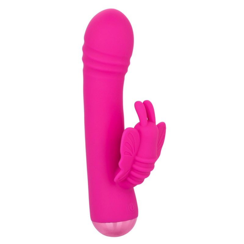 CalExotics Thicc Chubby Rotating Butterfly Rabbit Vibrator