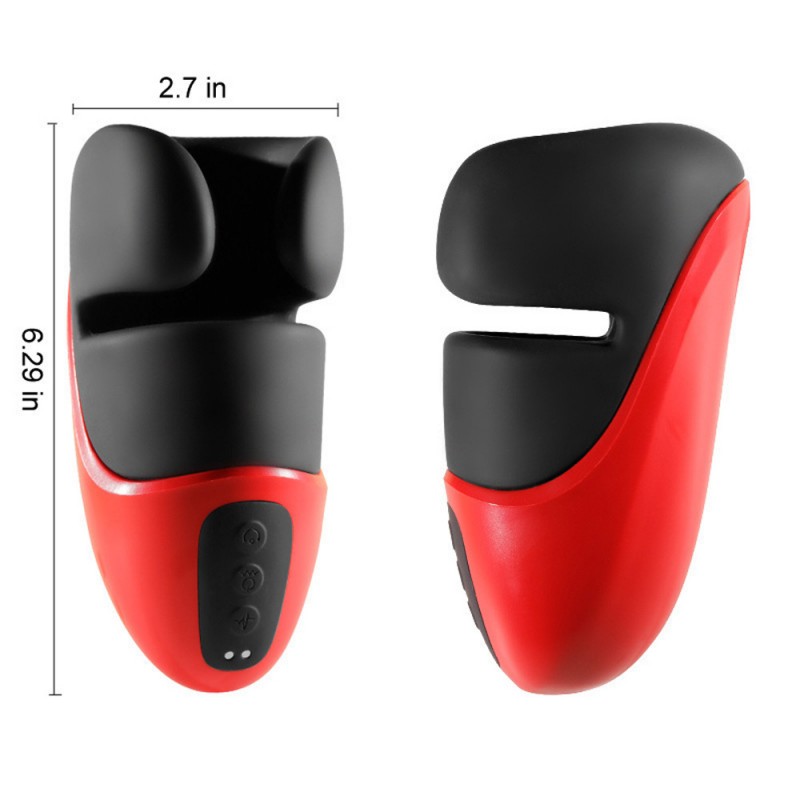 Vibrating Penis Stroker Glans Massager5