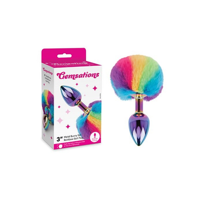 3 Bunny Tail Metal Butt Plug5