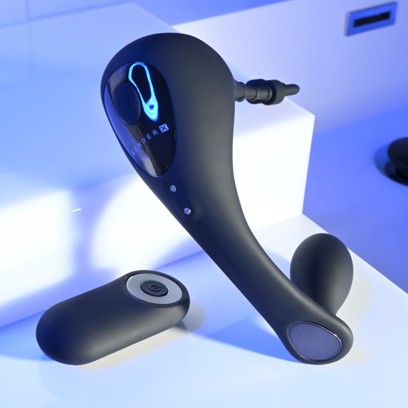 Gender X Back It Up Rechargeable Lasso C-Ring and Plug