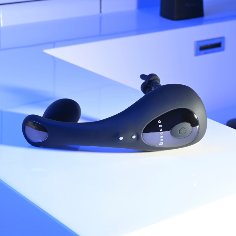 Gender X Back It Up Rechargeable Lasso C-Ring and Plug