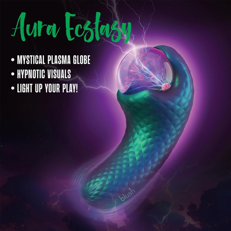 Temptasia Enchanted Pulse Vibrator With Mystical Plasma Globe