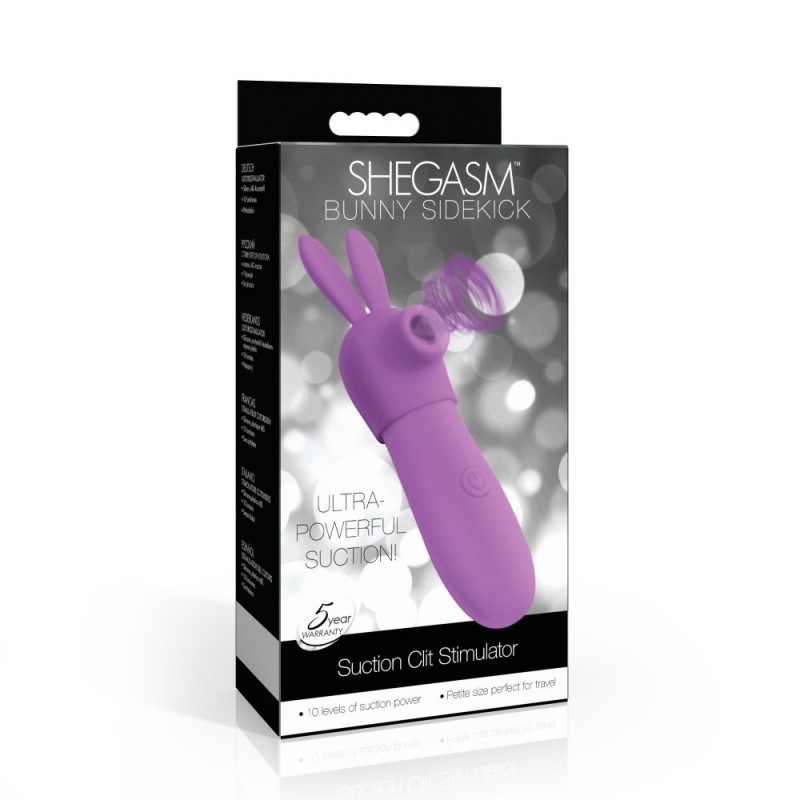 Bunny Sidekick Sucking Vibrator Clitoral Stimulator5