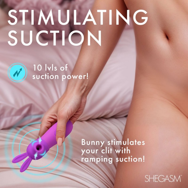 Bunny Sidekick Sucking Vibrator Clitoral Stimulator2