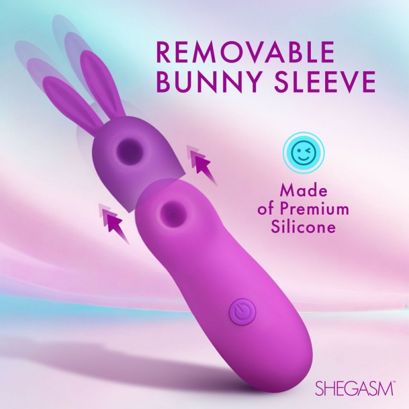 Bunny Sidekick Sucking Vibrator Clitoral Stimulator1