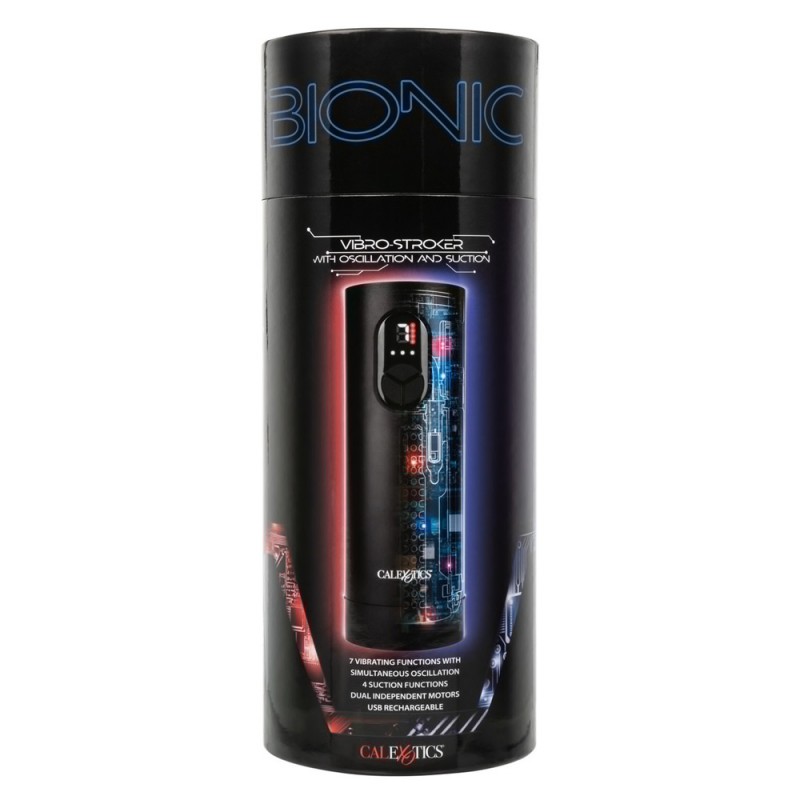 CalExotics Bionic Vibro Sucking & Vibrating Male Stroker5