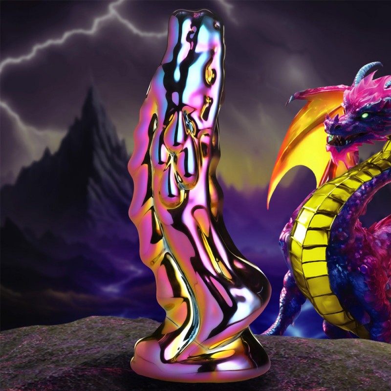 Creature Cocks Dragon Glass Fantasy Dildo1