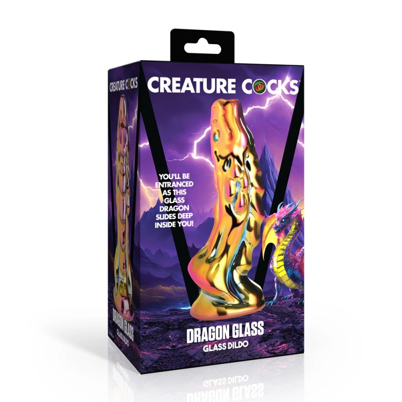 Creature Cocks Dragon Glass Fantasy Dildo5
