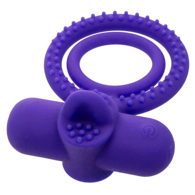 CalExotics Couple's Enhancer Dual Climaxer Penis Ring