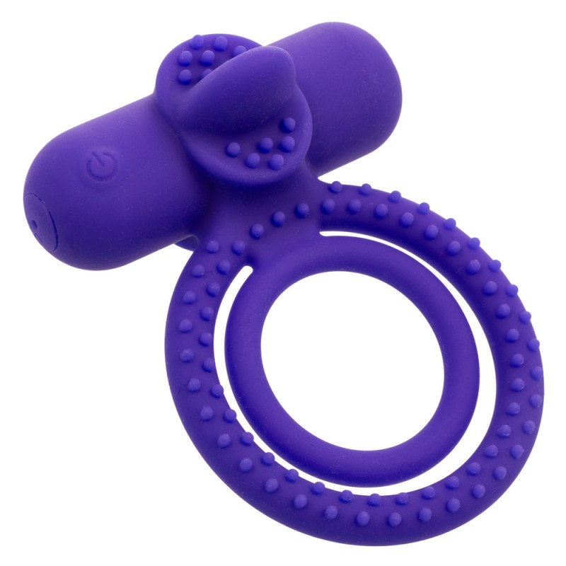 CalExotics Couple's Enhancer Dual Climaxer Penis Ring