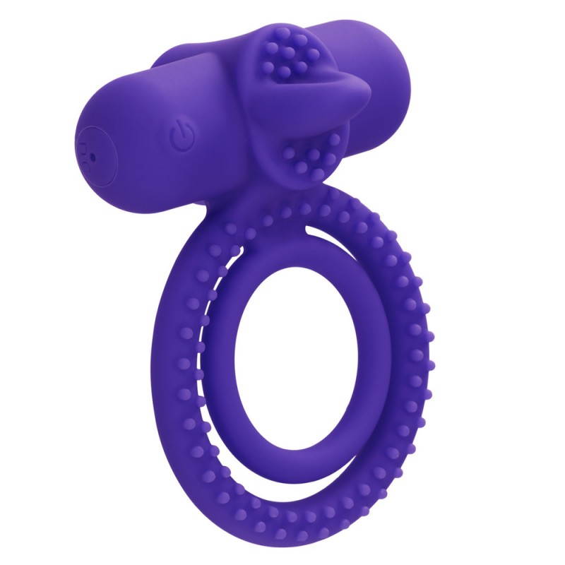 CalExotics Couple's Enhancer Dual Climaxer Penis Ring