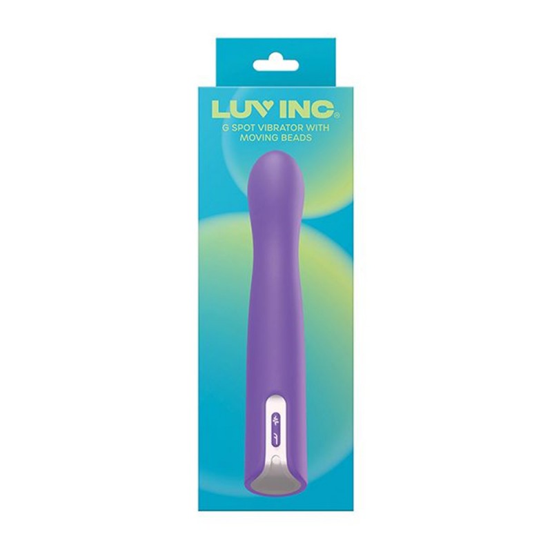 Luv Inc. G-Spot Vibrator w/Moving Beads