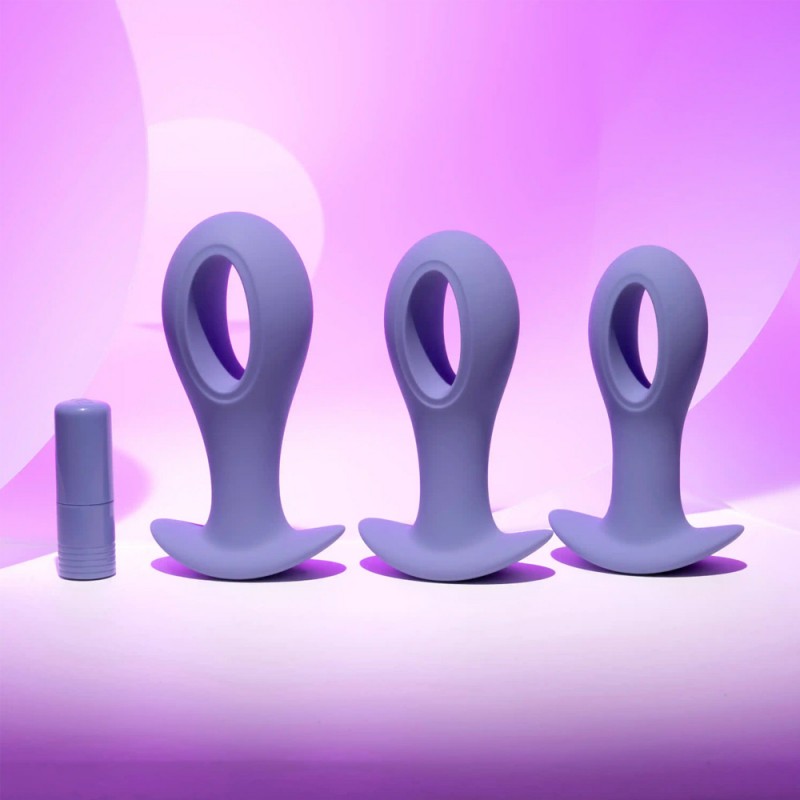 Evolved Hole Punch Plug Set Anal Toys For Beginner