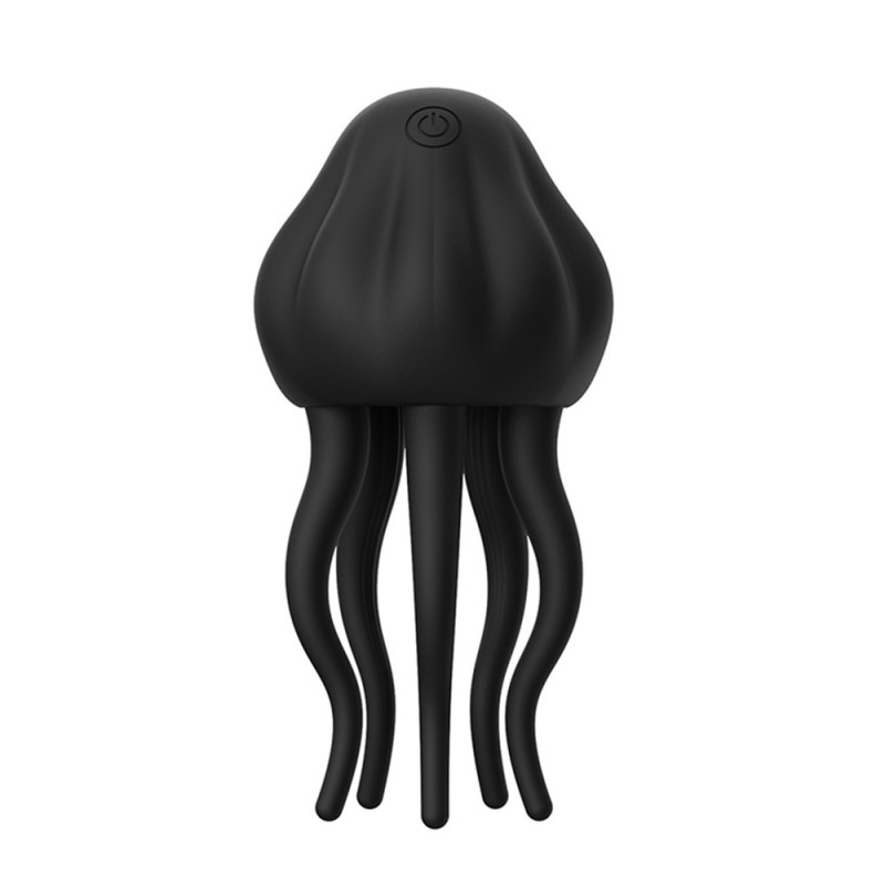 Jellyfish Glans Exerciser Male Vibrator for Penis Clit Stimulation