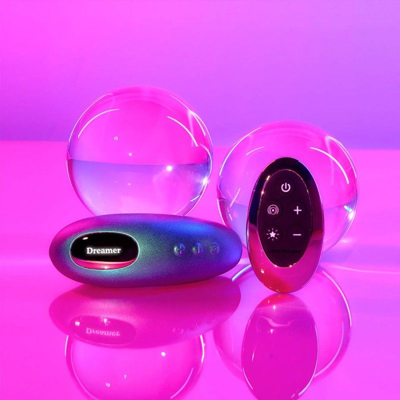 Love to Love Dreamer Mini Tongue Licking Flicker Clit Vibrator with Remote Control2