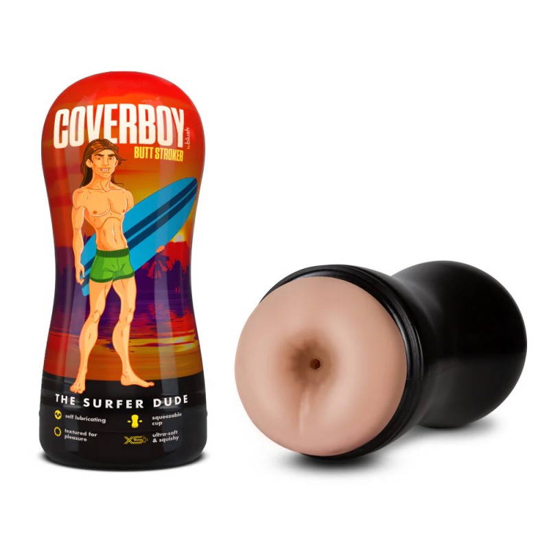 Loverboy The Surfer Dude Self-Lubricating Anal Stroker Beige