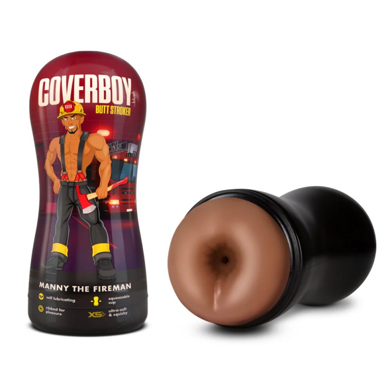 Loverboy The Surfer Dude Self-Lubricating Anal Stroker Beige