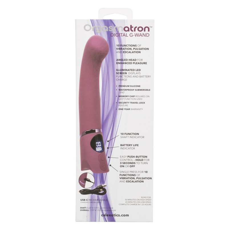 CalExotics Orgasmatron Digital G-Wand Vibrator