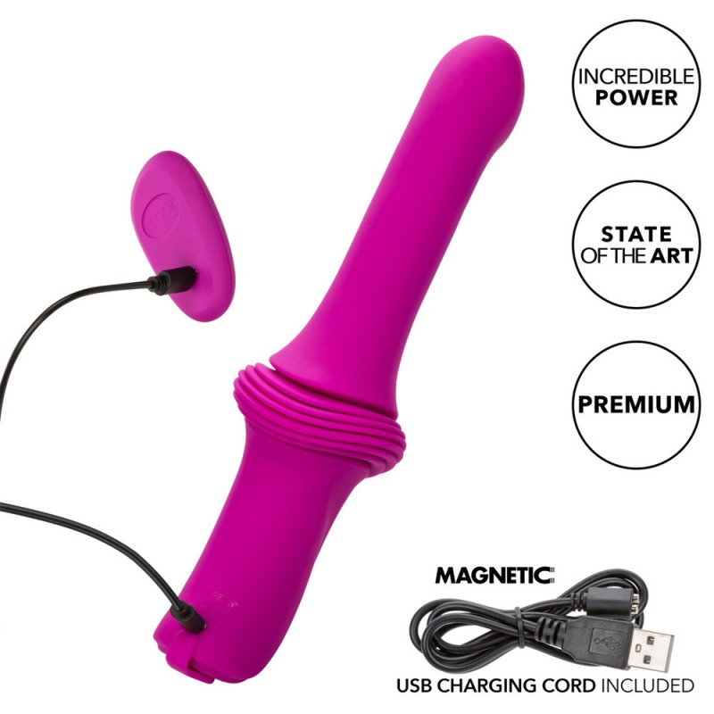 Overdrive Ridged Shaft Remote Control Sex Machine