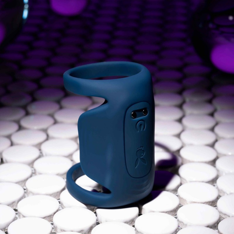 Playboy Pleasure Jet Pack Double Cock Ring Penis Vibrator6