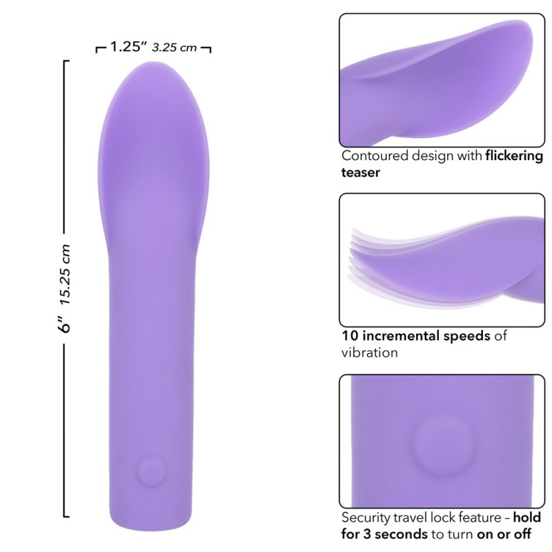 Dr. Laura Berman Rechargeable Flutter Clitoral Vibrator