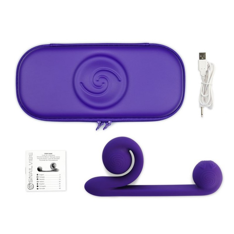 Snail Vibe Clit Vibrator with Innovative Slide'n'Roll Tech1