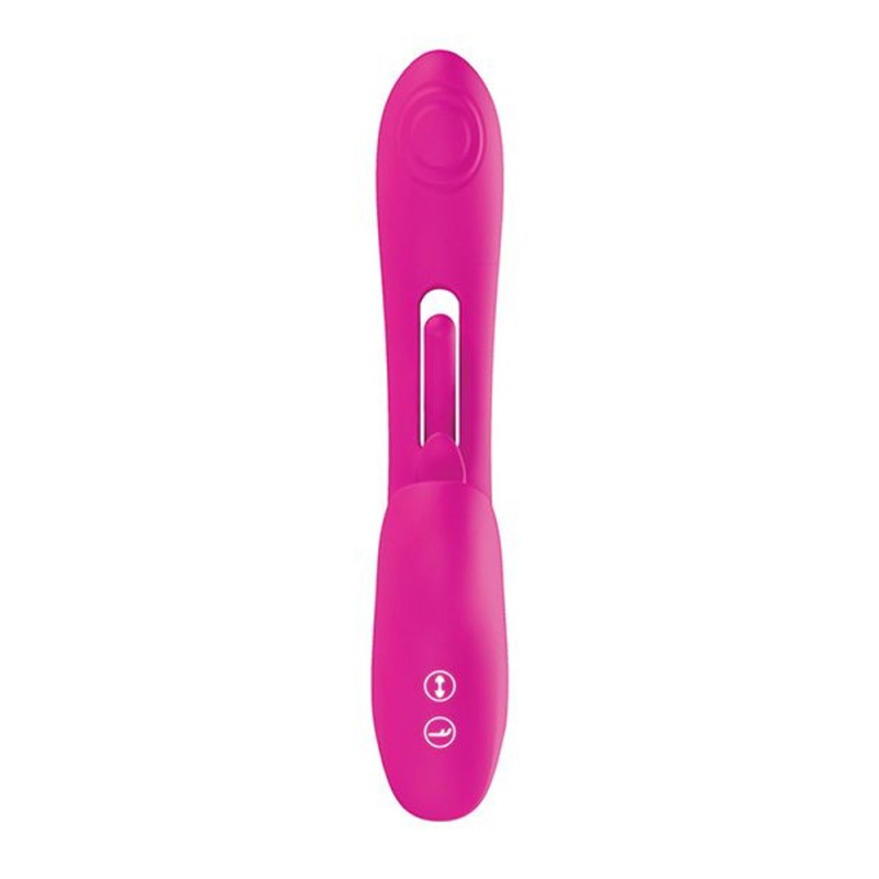 Luv Inc. Tapping Tongue Rabbit Vibrator