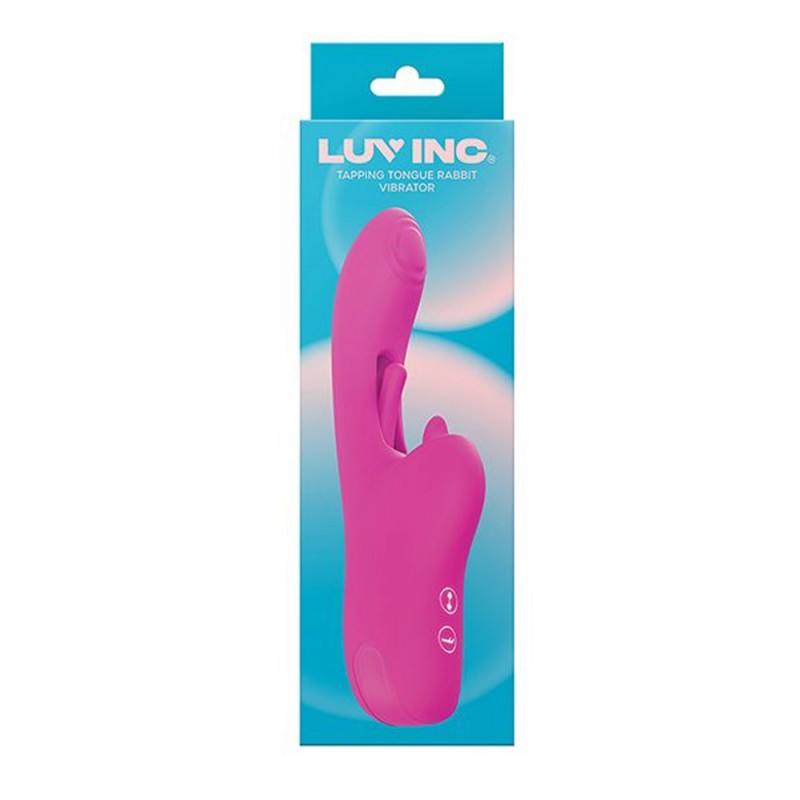 Luv Inc. Tapping Tongue Rabbit Vibrator