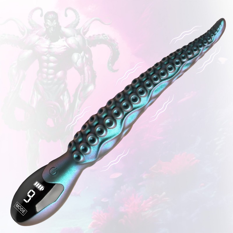 Tentavibe Silicone Vibrator Tentacle Dildo
