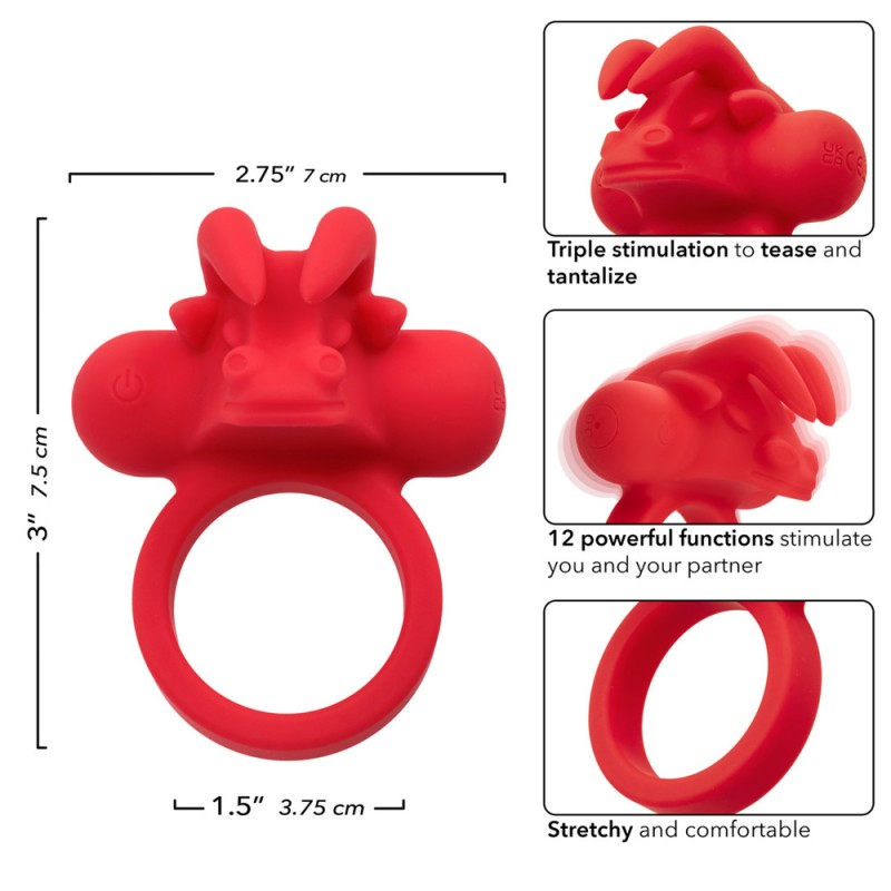 CalExotics Couple's Enhancer The Matador w/Triple StimulationCalExotics Couple's Enhancer The Matador w/Triple Stimulation