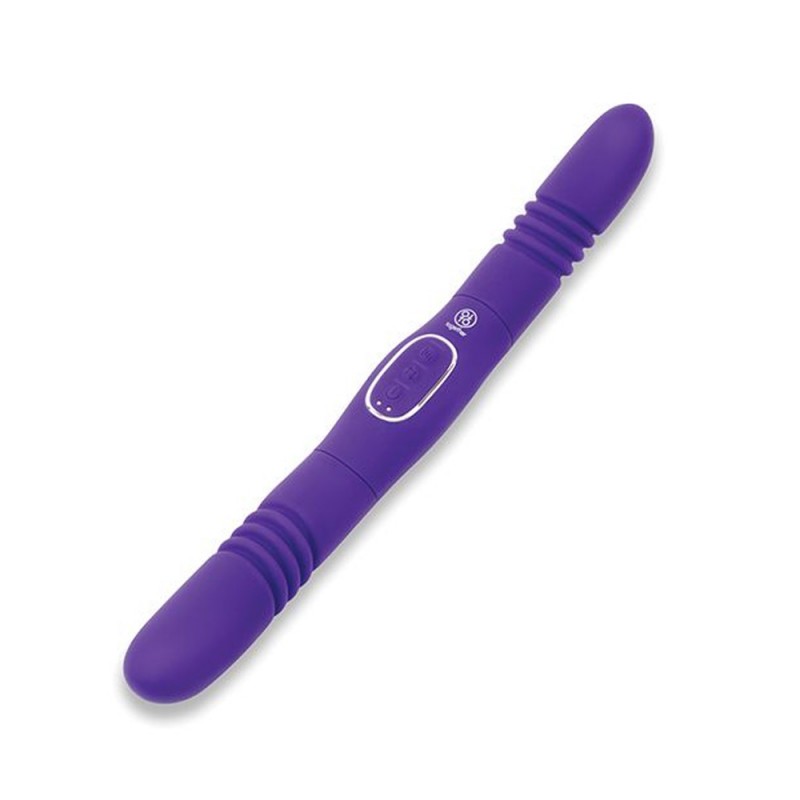 Together Double Delight Double-Ended Vibrating & Thrusting Vibrator