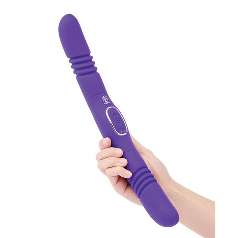 Together Double Delight Double-Ended Vibrating & Thrusting Vibrator