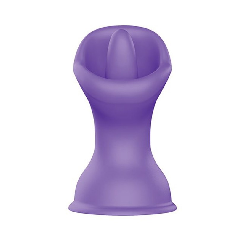 Luv Inc. Mouth & Tongue Suction Cup Vibrator