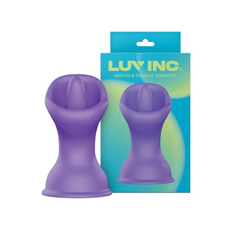 Luv Inc. Mouth & Tongue Suction Cup Vibrator