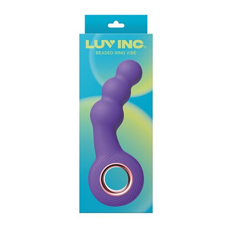 Vibrating Anal Beaded Ring Butt Plug Vibrator2