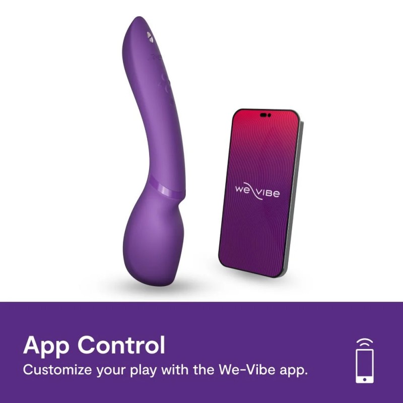 We-Vibe Wand 2 Vibrator Cordless Body Massager with App Control3