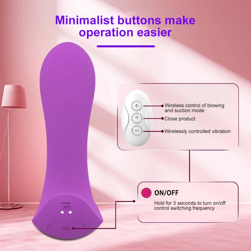 Wearable G-spot & Sucking Vibrator with Remote Control11