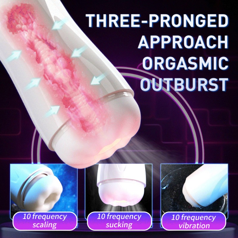 Sirius 6 in 1 Intelligent Telescopic Blowjob Automatic Masturbator5