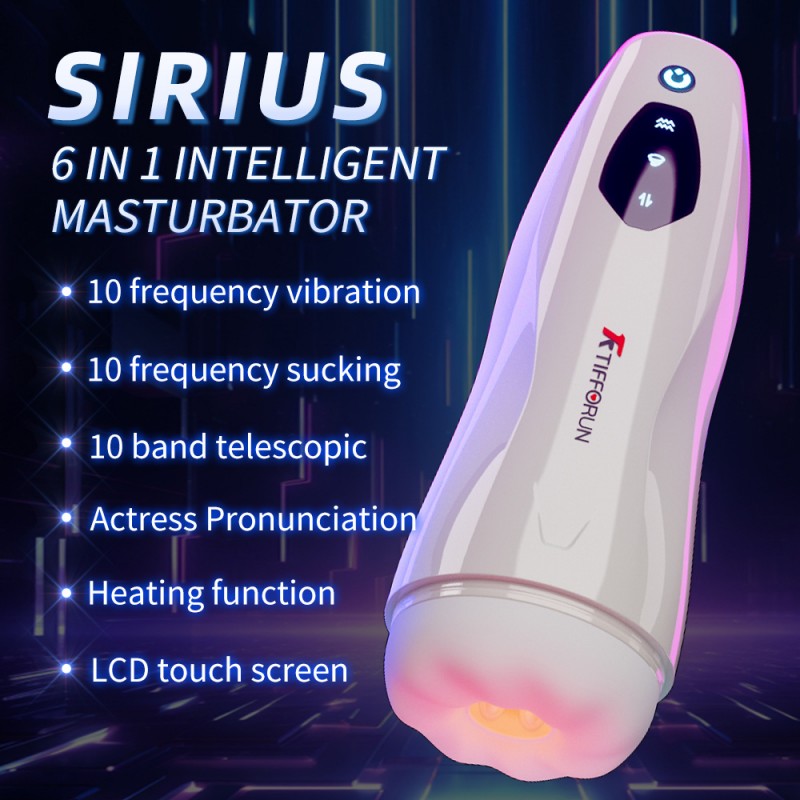 Sirius 6 in 1 Intelligent Telescopic Blowjob Automatic Masturbator4