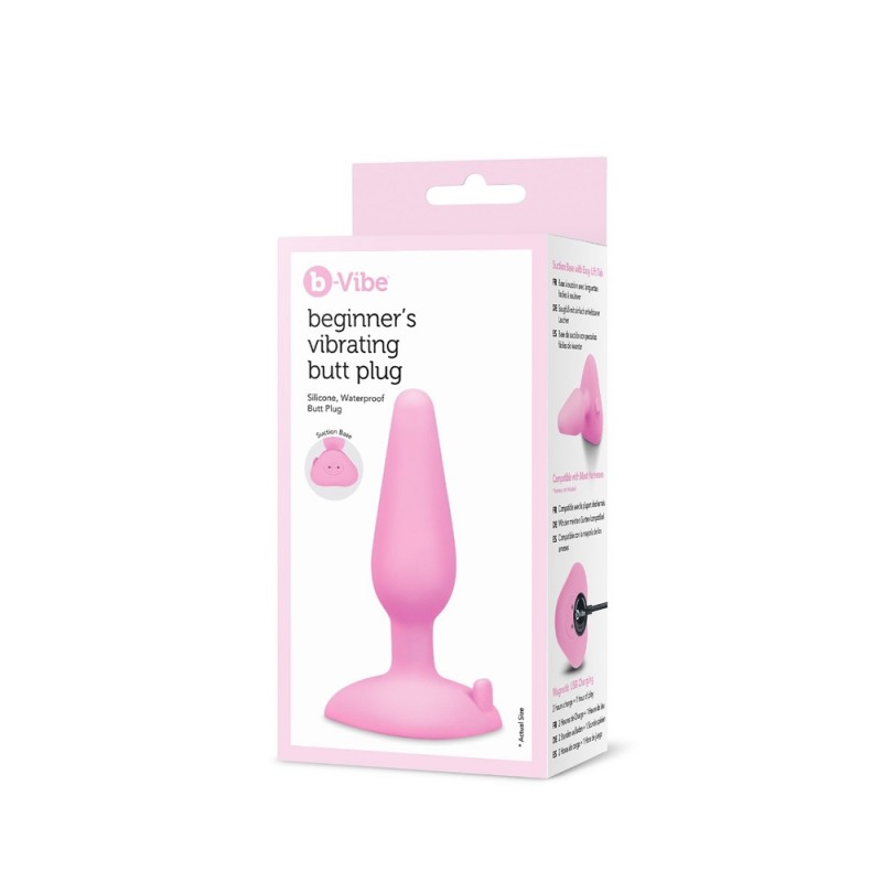 b-Vibe Vibrating Tapered Butt Plug for Beginners5