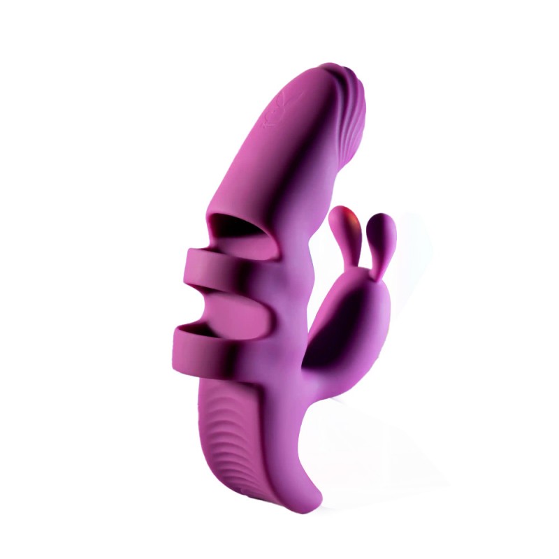 Playboy Pleasure Lend A Hand Rabbit VibratorPlayboy Pleasure Lend A Hand Rabbit Vibrator