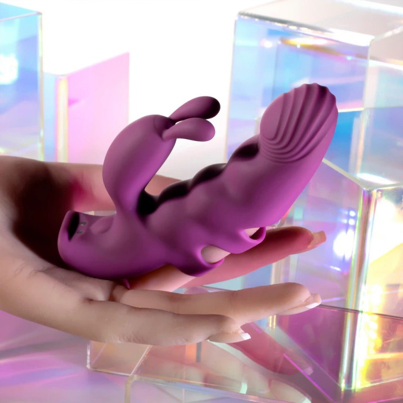 Playboy Pleasure Lend A Hand Rabbit Vibrator